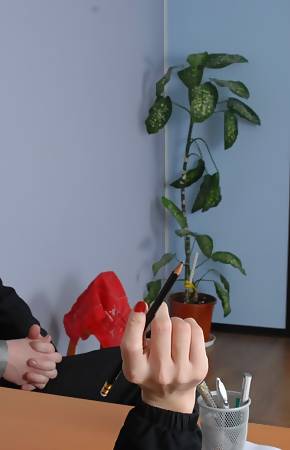 Pervy HRs and their undressed interviewee