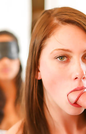 Shae surprised her BFF Chloe with an enormous birthday cock