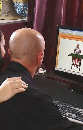 After playing a game they start fucking and they both win