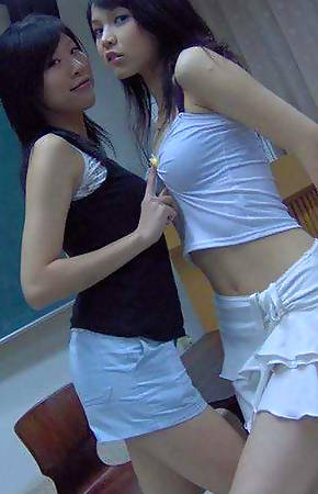Picture set of sexy Asian chicks