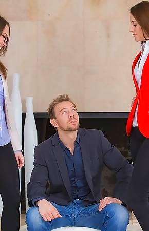 Only when erik signed off on the sale with samanthas full commission that he was finally allowed to climax and pop his load all over lilly and her gorgeous ass